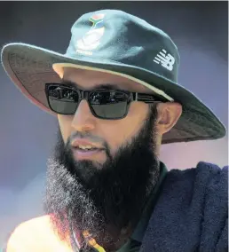  ??  ?? IN THE SPOTLIGHT: Hashim Amla will today become the eighth South African to play in his 100th Test, against Sri Lanka at the Wanderers. Right, from top, Sonny Bill Williams, David Miller and Odwa Ndungane.