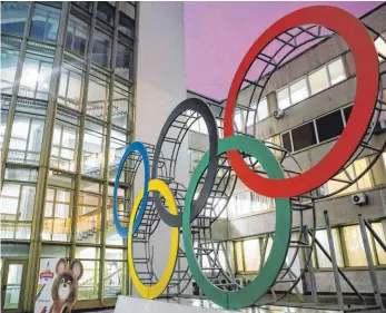  ?? FOTO: SERGEI FADEICHEV/IMAGO IMAGES ?? Im Dezember 2019 wurde Russland von den Olympische­n Spielen ausgeschlo­ssen. Nun startet die Anhörung vor dem Internatio­nalen Sportgeric­htshof.