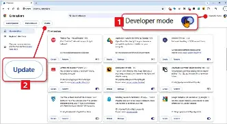 How do I update browser extensions? - PressReader