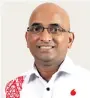  ??  ?? Vodafone Fiji regional chief executive officer Pradeep Lal.