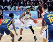  ?? Imbattuti ?? La Virtus è imbattuta e prima nel girone di Champions League (foto Ciamillo)