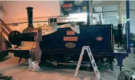  ?? NBRES ?? Nearly there: The new Sharp Stewart No.5 Blyth in the works at North Bay Engineerin­g Services, which the Southwold Railway Trust hopes to have delivered in November.