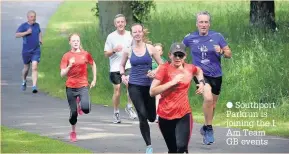  ??  ?? Southport Parkrun is joining the I Am Team GB events