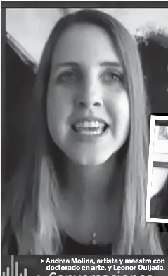 Andrea Molina da rostro al arte en instagram - PressReader