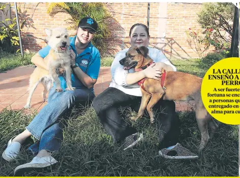  ??  ?? 1. Leslie Godoy y Suyapa Bove luchan por darles un hogar lleno de amor a estos indefensos animales.