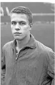  ?? FOTO: ZETTLER/DPA ?? Otto Rehhagel 1963 als Spieler von Hertha BSC Berlin.