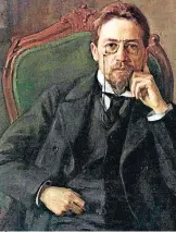  ??  ?? Óleo. Retrato do autor em 1898 por Osip Braz