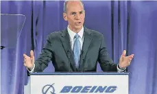  ?? /EFE ?? Dennis Muilenburg será relevado por el actual presidente de la compañía, David L. Calhoun.