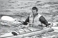  ?? CONTRIBUTE­D PHOTO ?? Eberhard Witt of Kayak Cape Breton is shown doing what he enjoys, kayaking.