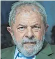  ?? FOTO: DPA ?? Brasiliens Ex-Präsident Lula könnte ins Gefängnis gehen.