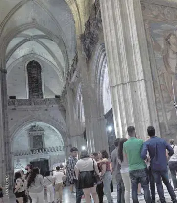  ??  ?? La Catedral de Sevilla, uno de los monumentos más visitados de la ciudad