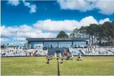  ??  ?? An artist's impression of the new Bond Uni rugby clubhouse.