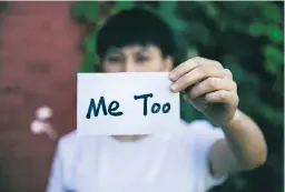  ?? PHOTO: GETTY IMAGES ?? Chinese women are joining the #MeToo movement.