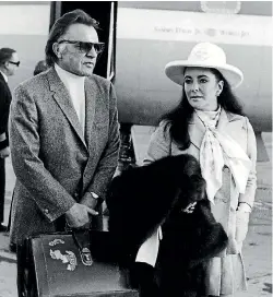  ?? HO ?? Richard Burton and Elizabeth Taylor, seen here in 1969, were on the State cinema’s screen in The Comedians.