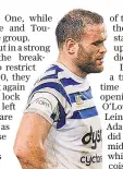  ??  ?? Down: Jamie Roberts after Bath’s defeat