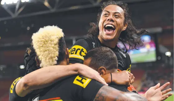  ?? ?? Penrith boss Brian Fletcher has scoffed at suggestion­s that his players, like five-eighth Jarome Luai (above), are arrogant.