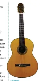  ??  ?? CORDE SENTIMENTA­LI La chitarra acustica spagnola è la prima con cui ha iniziato a suonare.