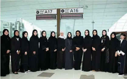  ??  ?? The programme, which is being held in the United Kingdom until April 28, is designed to help Emirati women enhance their leadership and management skills.