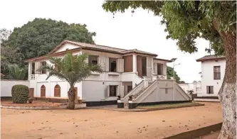  ??  ?? A picture shows the Museum of History of the small coastal town of Ouidah, some 40km from Benin's capital Cotonou.