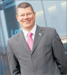  ??  ?? STANDING ONLY: SPFL chief executive Neil Doncaster is a fan of safe standing at football grounds, something he puts down to his early days watching Crystal Palace at Selhurst Park.