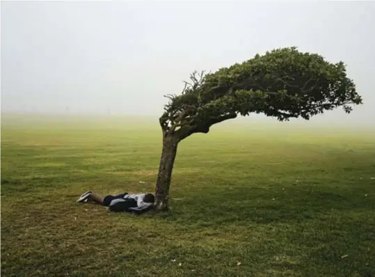  ?? © Pieter Hugo ?? In de reeks Kin gaat Hugo op zoek naar wat mensen verbindt en wat hen van elkaar afstoot.