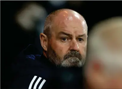  ?? ?? Scotland manager Steve Clarke’s winless run included draws which secured qualificat­ion for Euro 2024