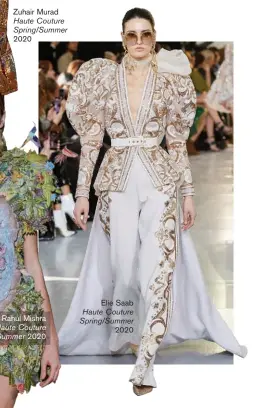  ??  ?? Zuhair Murad 2020