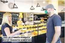  ??  ?? „kao lik iz nindža kornjača“, bilo je i duhovitih komentara