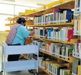  ?? /ÁNGELES GARCÍA ?? La ciudad públicas cuenta con 24 biblioteca­s