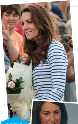  ?? ?? APRIL 2014
Of the same stripe: Breton tops are a staple style for mother and daughter