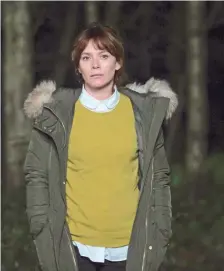  ??  ?? On the case Anna Friel stars in the crime drama