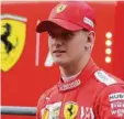 ?? Foto: dpa ?? Steuert in Hockenheim den Ferrari des Vaters: Mick Schumacher.