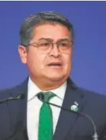  ?? // AFP ?? Juan Orlando Hernández