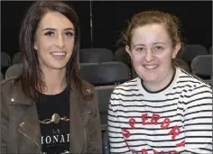  ??  ?? Sarah Barry and Niamh Sinnott from IT Carlow Wexford Campus.