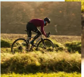  ?? ?? Below Gravel racing will take you away from tarmac and traffic