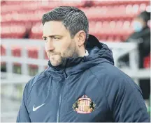  ??  ?? Sunderland head coach Lee Johnson.