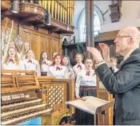  ?? BERNI WOOD PHOTO ?? Confederat­ion Centre Youth Chorus will take part in the annual concert, In Remembranc­e, this Saturday, November 11, at 7:30 p.m. at Trinity United Church.
