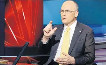  ?? Richard Drew Associated Press ?? ANDREW PUZDER was CEO of Carl’s Jr. parent company CKE Restaurant­s and President Trump’s nominee for secretary of Labor. He withdrew from considerat­ion under an onslaught of negative press.