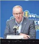  ?? STEVE ROBERTS/USA TODAY SPORTS ?? SEC Commission­er Greg Sankey has said that if the league’s schools are ready to play football this fall, they should.