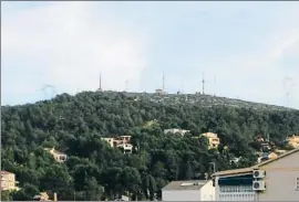  ?? CONSELL COMARCAL DEL GARRAF ?? El bosque de antenas de la cima del Montgròs