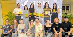  ?? —IMAGES COURTESY OF THE ATENEO ART GALLERY ?? Ateneo Art Awards 2023 shortliste­d and winning artists and writers who were present at the ceremony