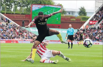  ?? PHOTO: LINDSEY PARNABY/AFP ?? Manchester City’s midfielder Raheem Sterling’s return to form has not escaped the attention of new England manager Sam Allardyce.