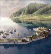  ??  ?? The idea that a floating city in internatio­nal waters might give people a chance to redesign society and government has steadily attracted more and more adherents.