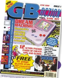  ??  ?? » GB Action magazine went big with its colour mere six years before Game Boy ‘reveal’, the handheld actually a arrived.