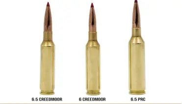  ??  ?? Drie van die bekendste nuwe kalibers. Hierdie kalibers is almal ontwikkel tussen 2007 en 2013. (Bron: Hornady)