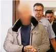  ??  ?? Der 57-jährige Angeklagte kündigte für heute eine Erklärung an.