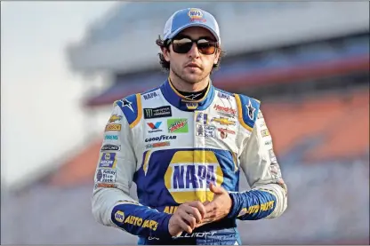  ?? / AP file-Chuck Burton ?? After finishing a strong fourth in the race at Sonoma Raceway in California, Chase Elliott is hopeful that the momentum will follow him into his return to oval racing at Chicagolan­d Speedway.