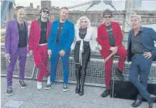  ?? ?? Blondie will play Scarboroug­h Open Air Theatre in June next year.