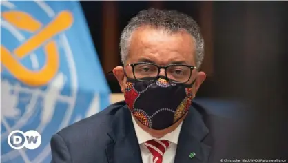  ??  ?? WHO Chief Tedros Adhanom Ghebreyesu­s