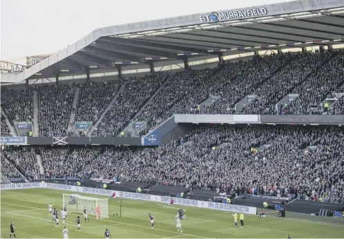  ??  ?? 0 Hearts played against Celtic in a Betfred Cup semi-final at BT Murrayfiel­d on 28 October 2018, the Glasgow side winning 3-0.